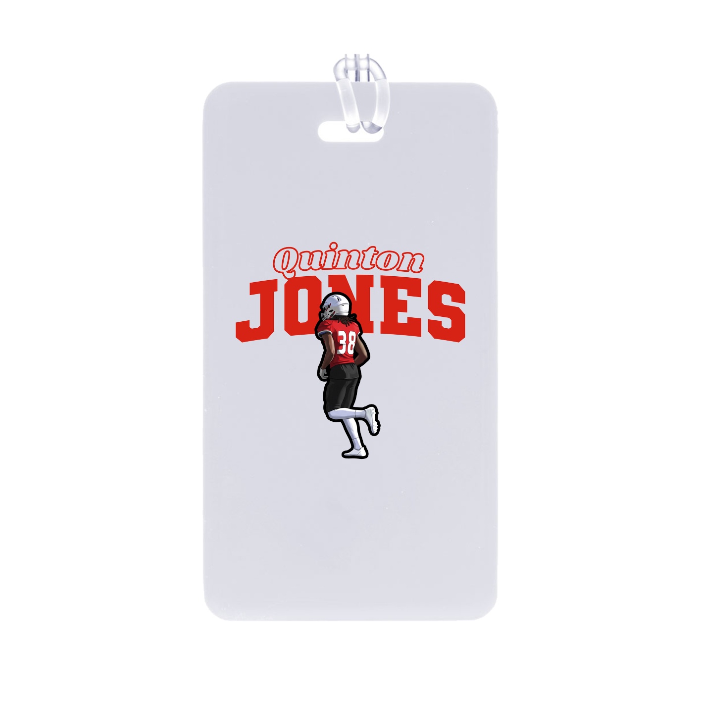 Bag Tag — Name Arch in Classic