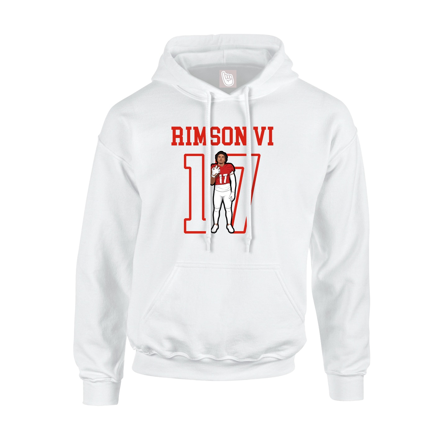 Youth Hoodie — Shirsey in White
