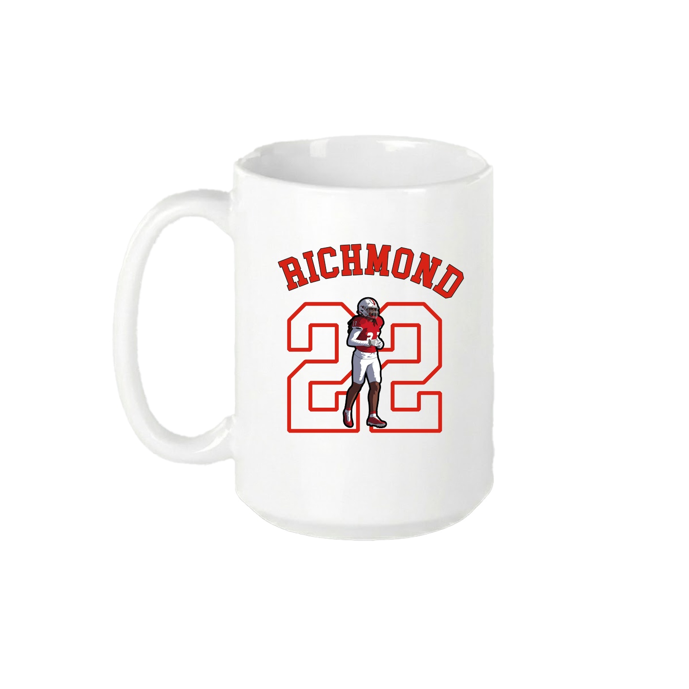 15oz Coffee Mug — Shirsey Arch in White