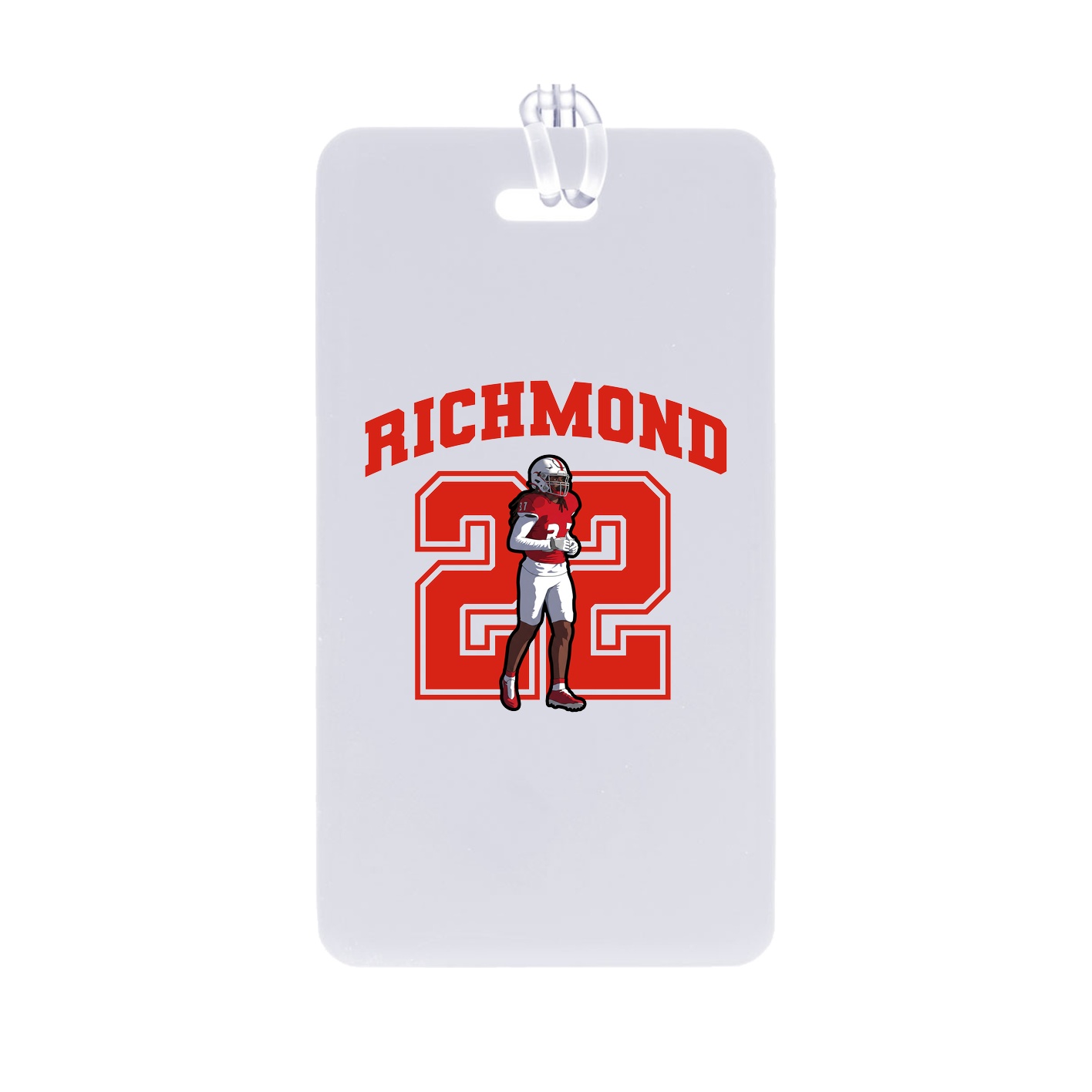 Bag Tag — Number in Classic