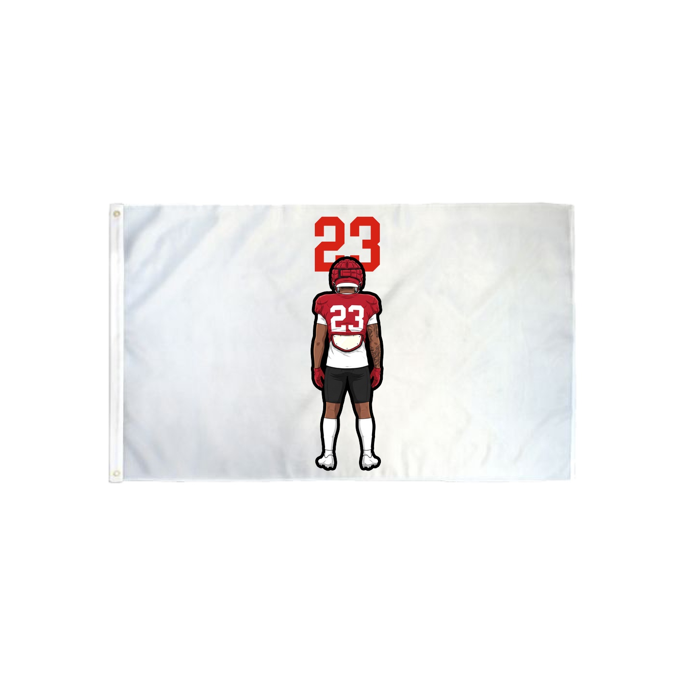 3x5 Flag — Number Top in Classic