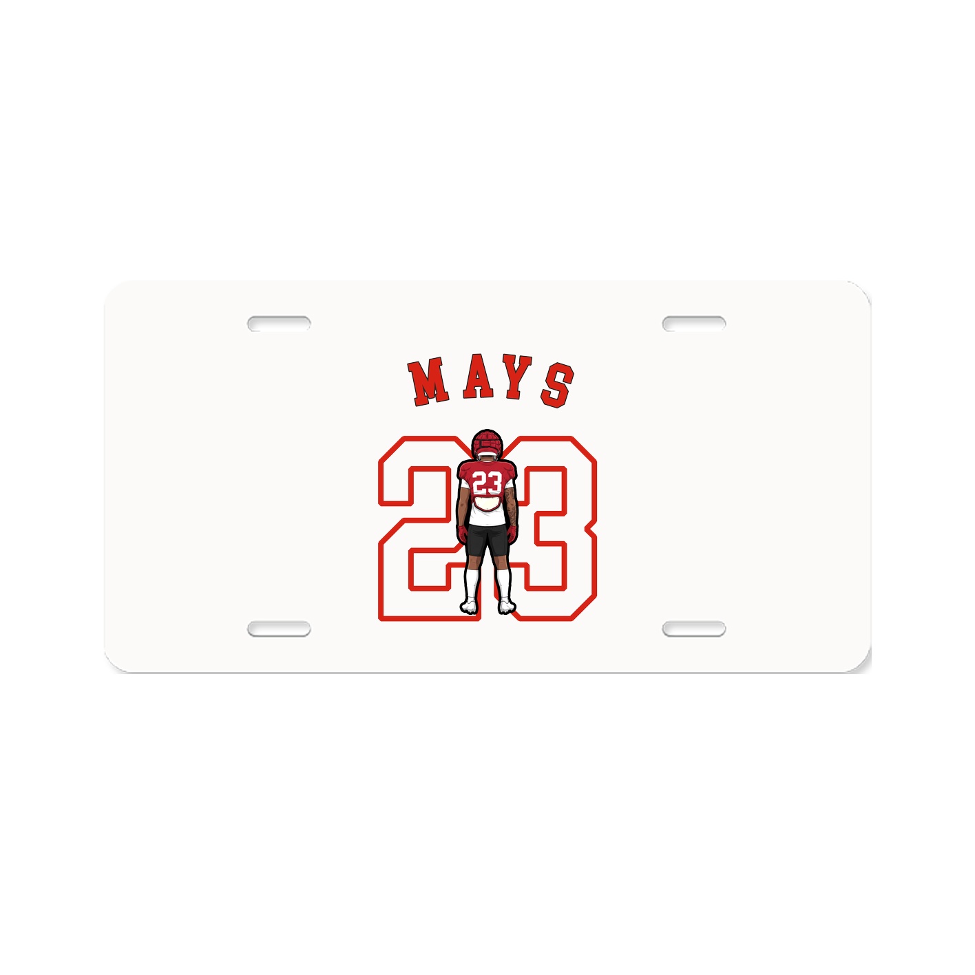 License Plate — Shirsey Arch in Classic
