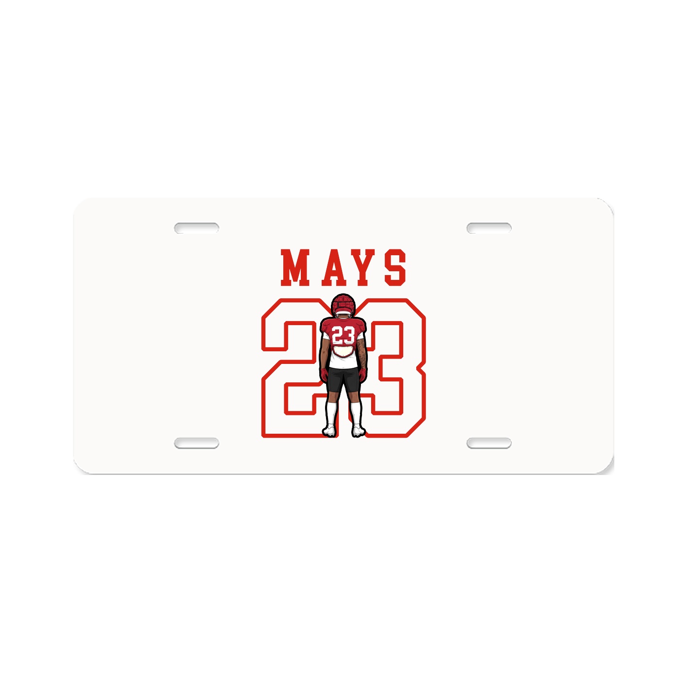 License Plate — Shirsey in Classic