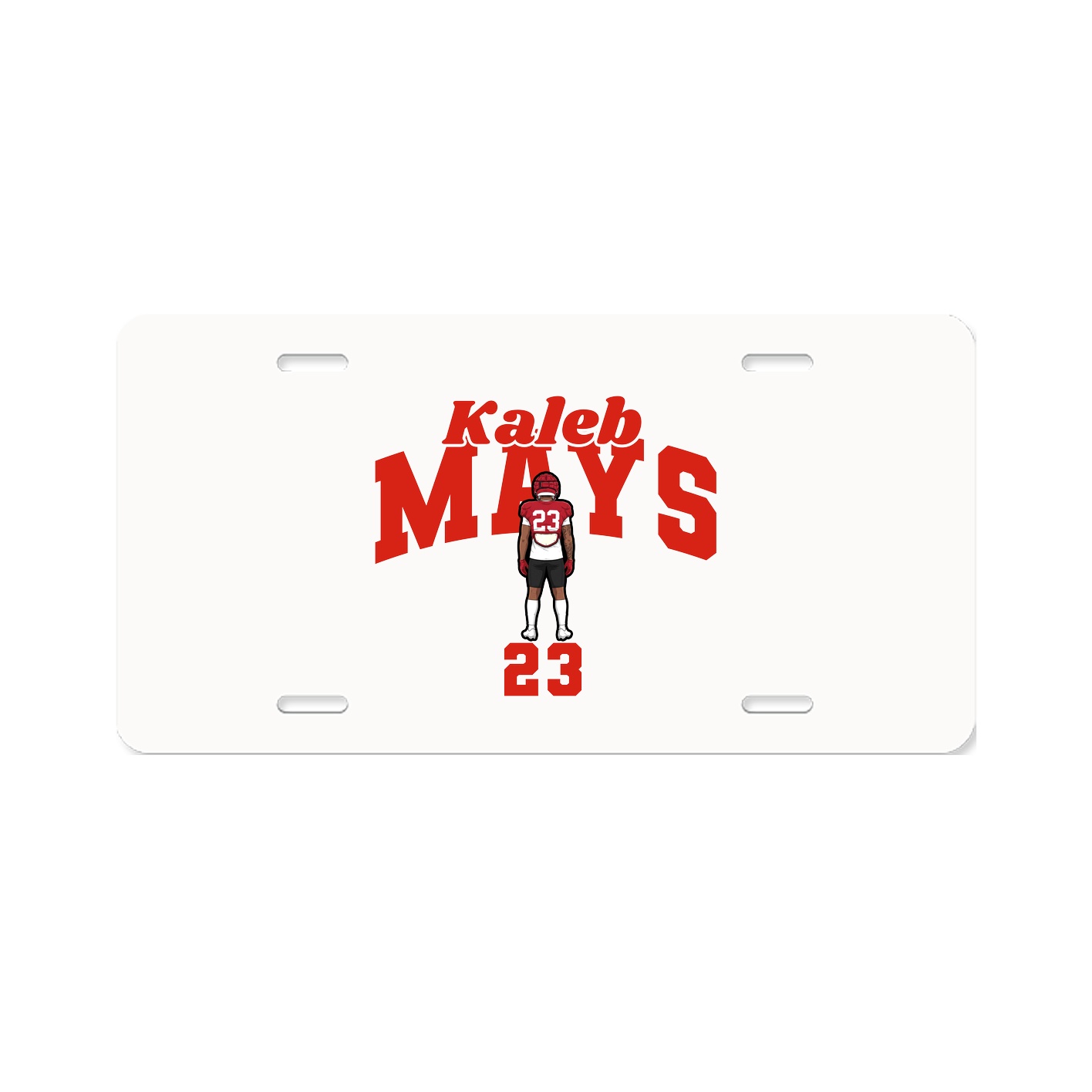 License Plate — Signature Arch in Classic