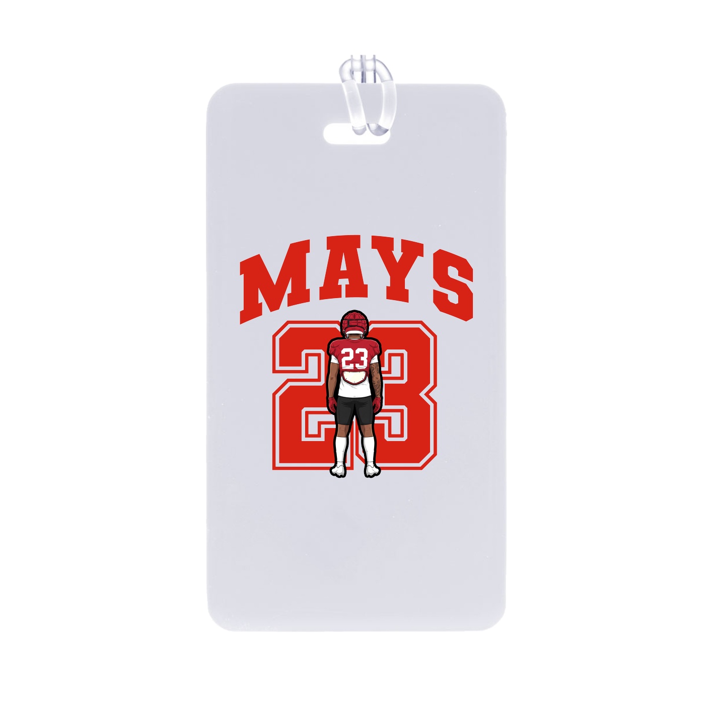 Bag Tag — Number in Classic