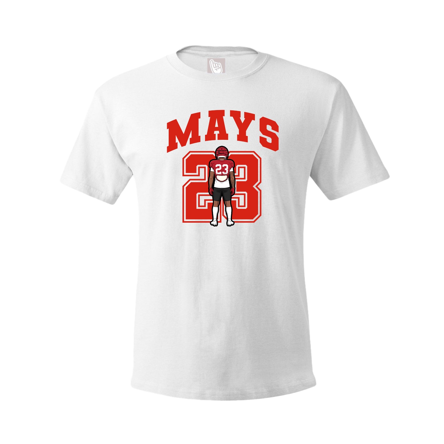 Tee — Number in White