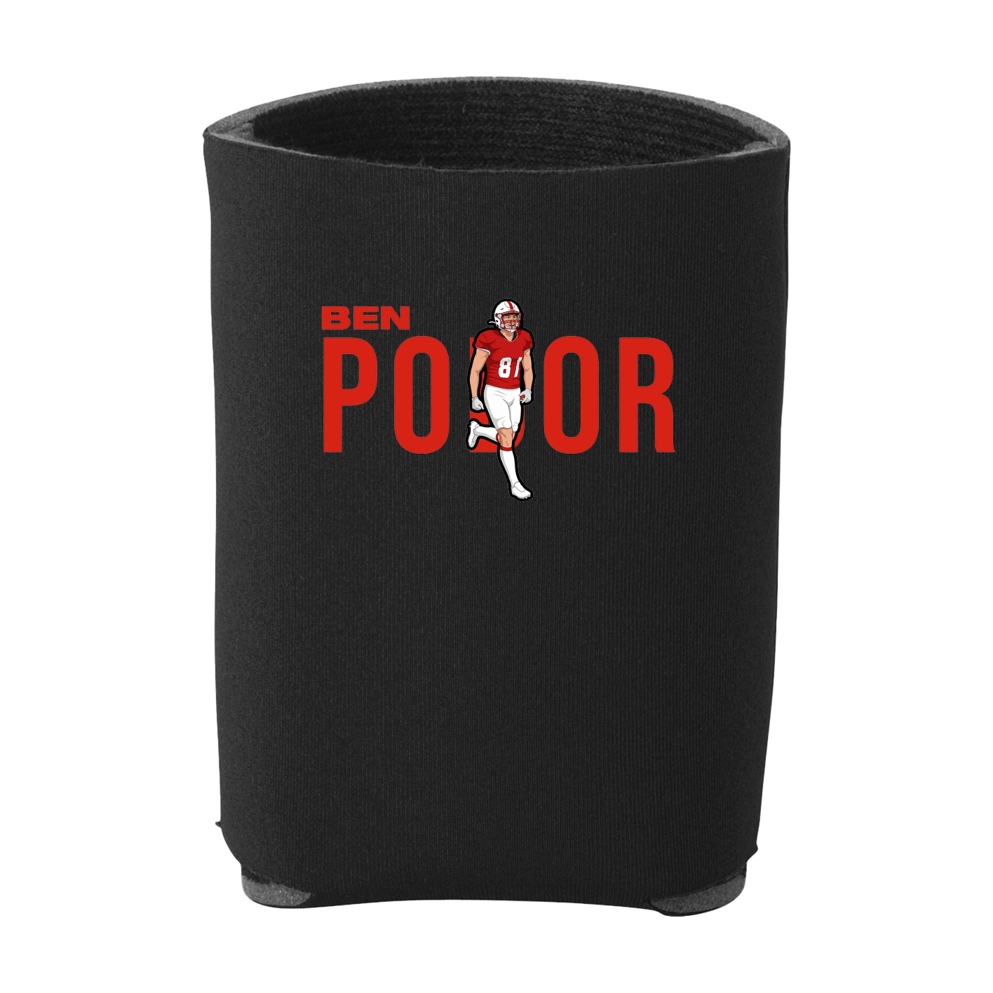 Can Holder — Player Name in Black