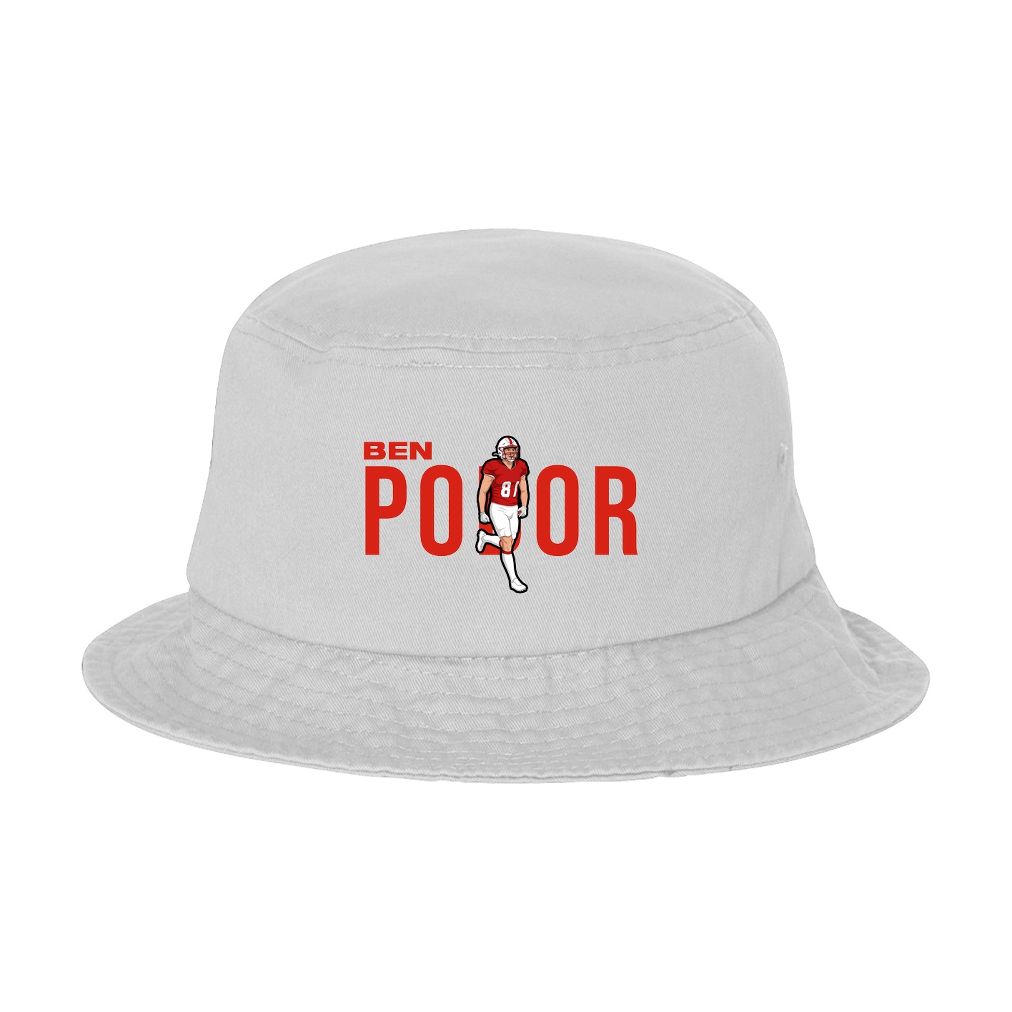 Bucket Cap — Player Name in White