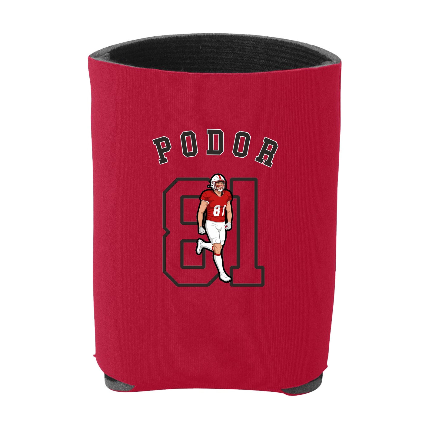 Can Holder — Shirsey Arch in Red