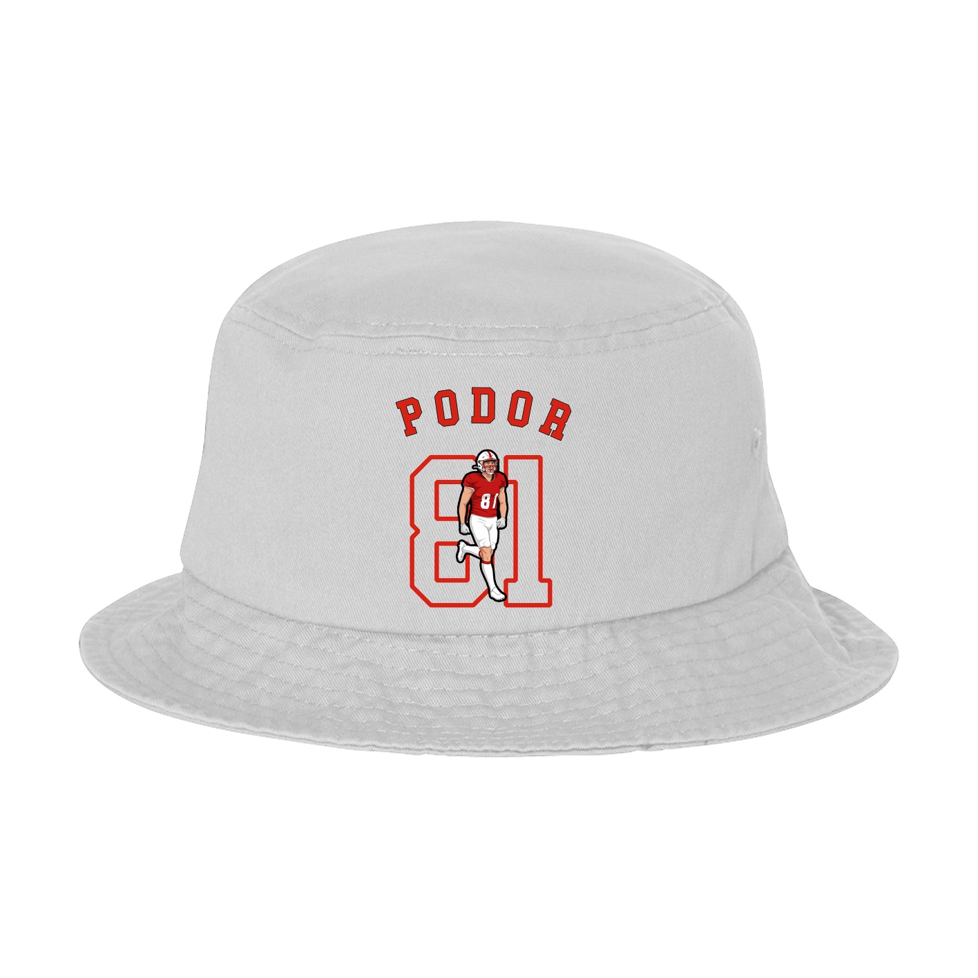 Bucket Cap — Shirsey Arch in White