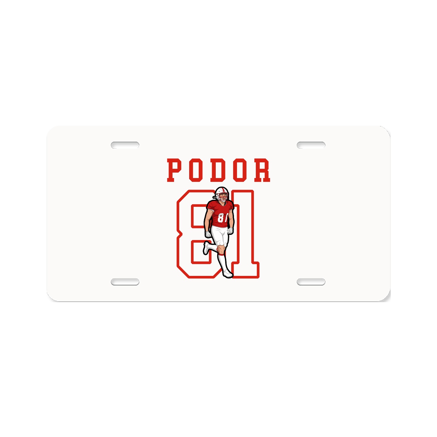 License Plate — Shirsey in Classic
