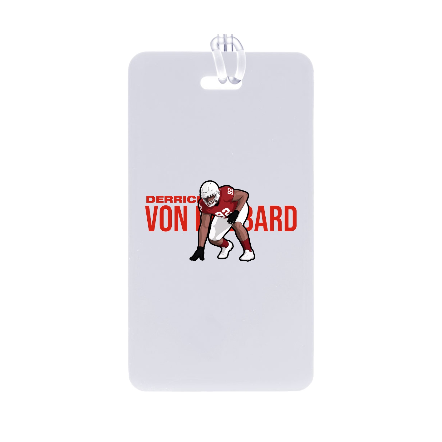 Bag Tag — Player Name in Classic