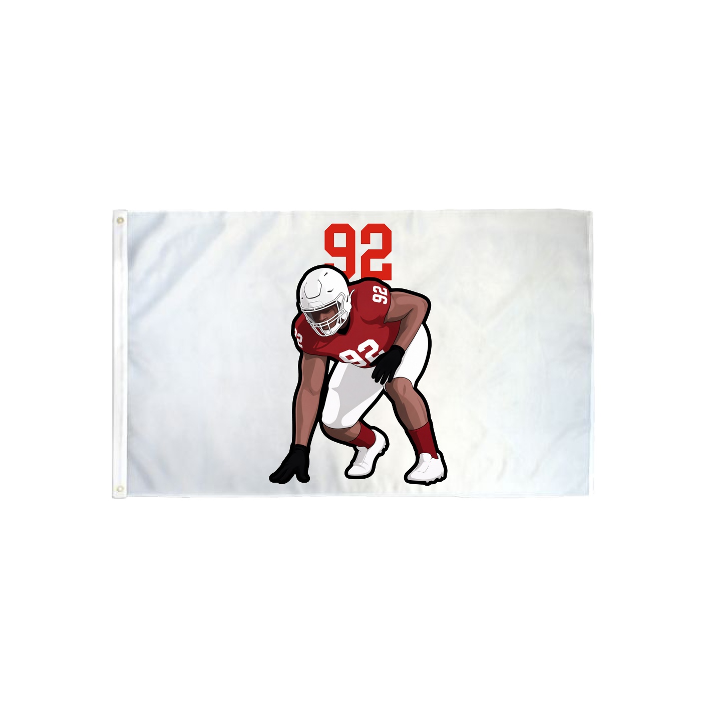 3x5 Flag — Number Top in Classic