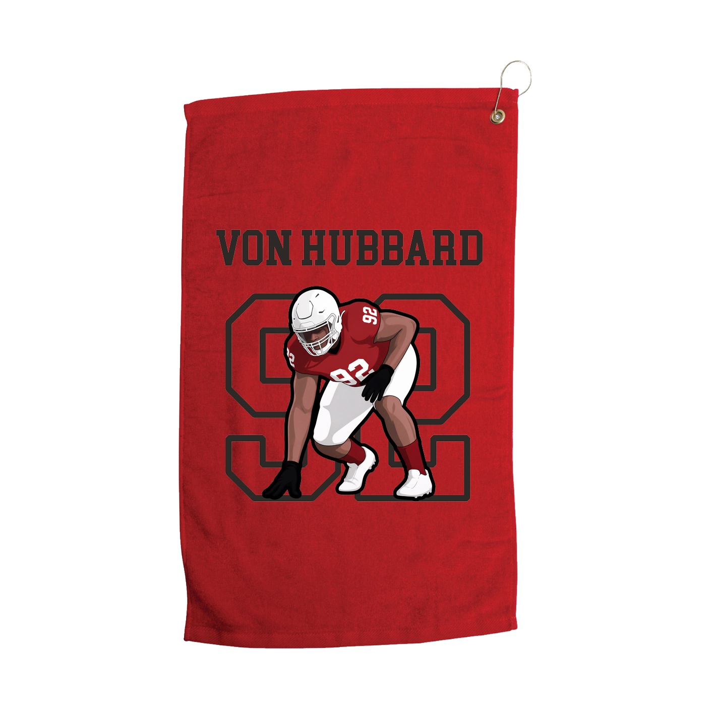Golf Towel — Shirsey in Red