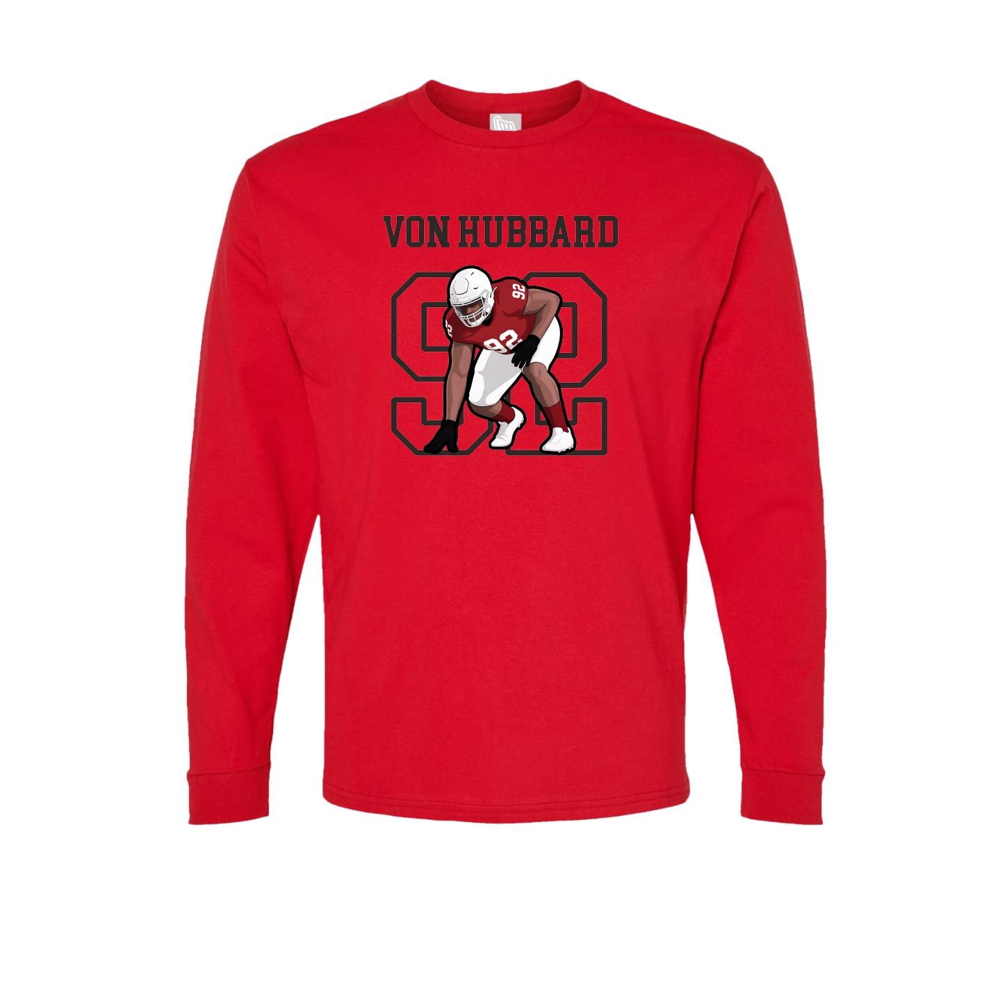 Long Sleeve Tee — Shirsey in Red