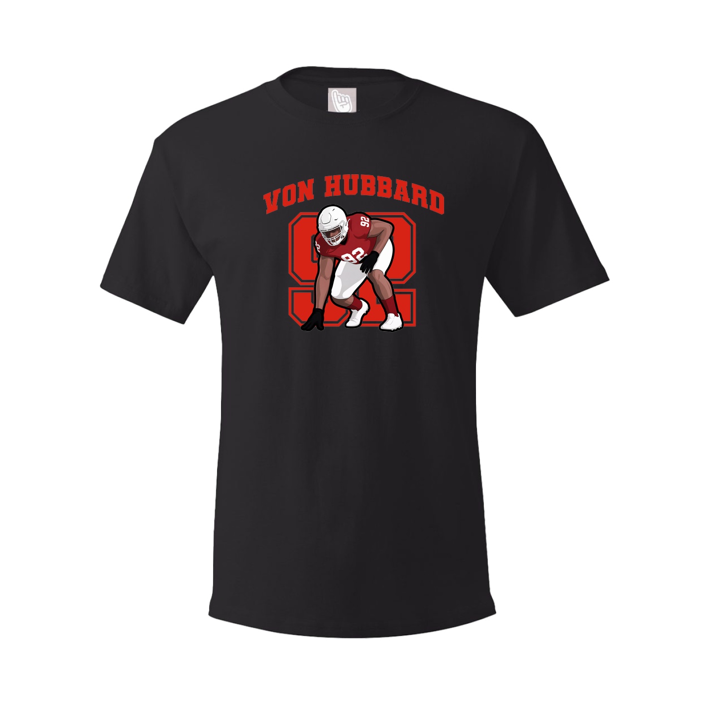 Youth Tee — Number in Black