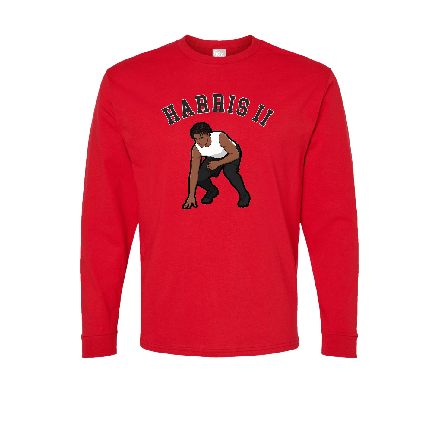 Long Sleeve Tee — Shirsey Arch in Red