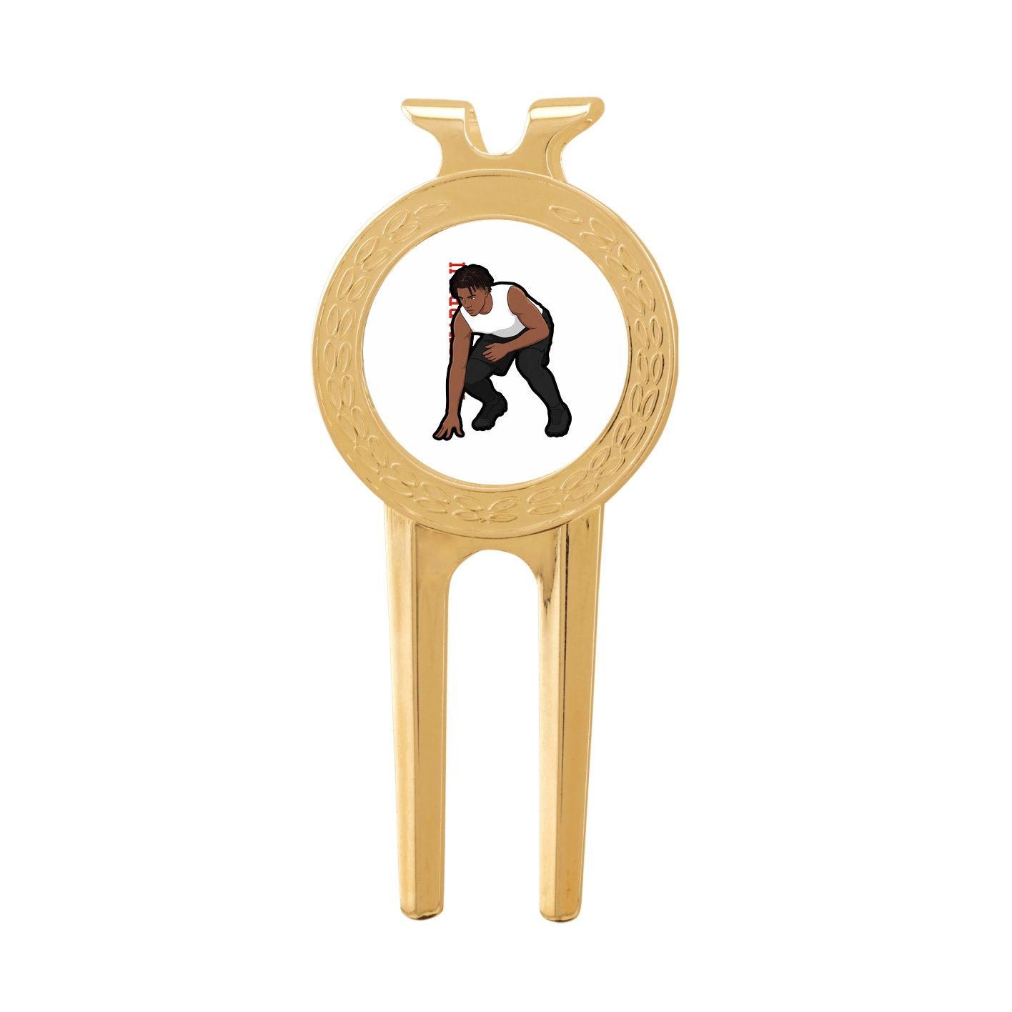 Divot Tool with Ball Marker — Name Vertical in Classic