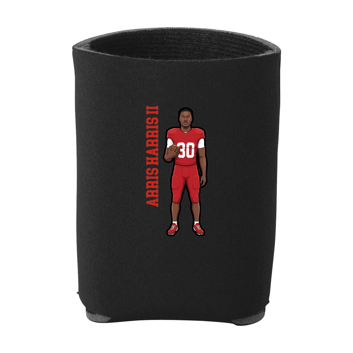 Can Holder — Name Vertical in Black