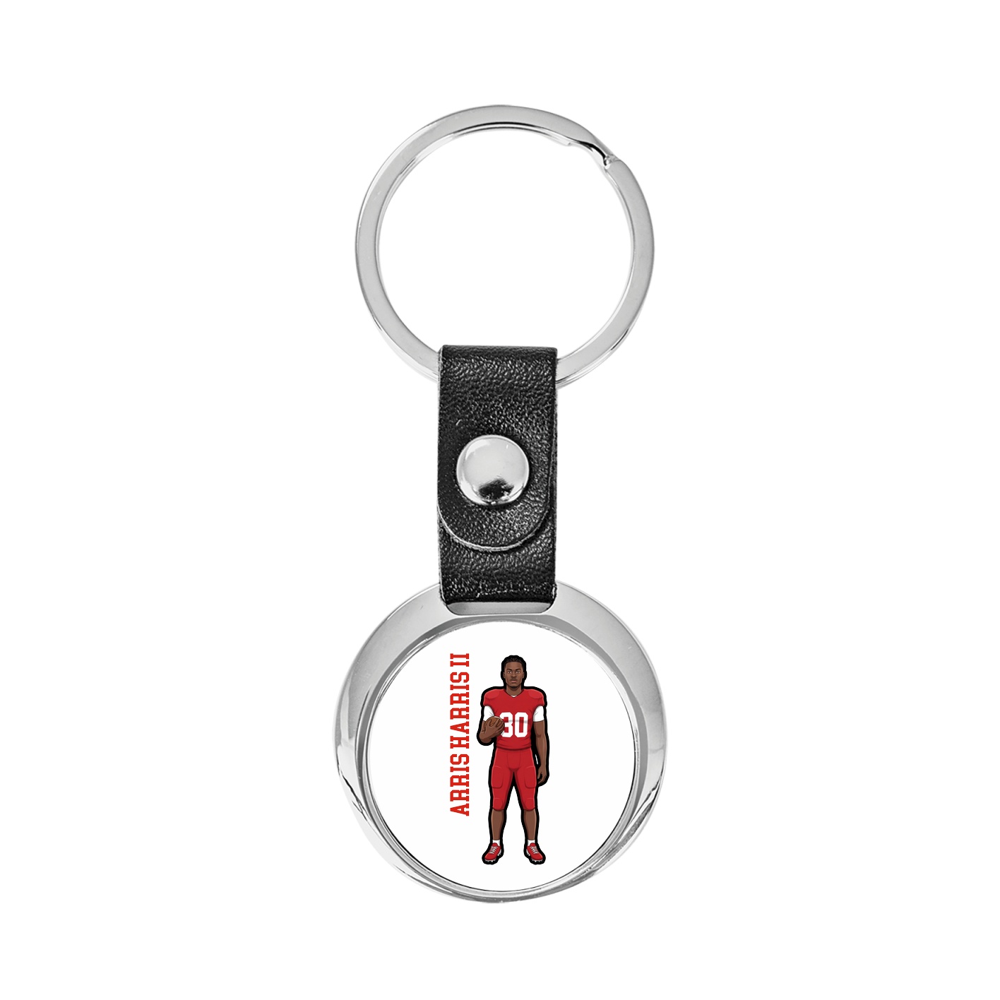 Key Chain — Name Vertical in Classic