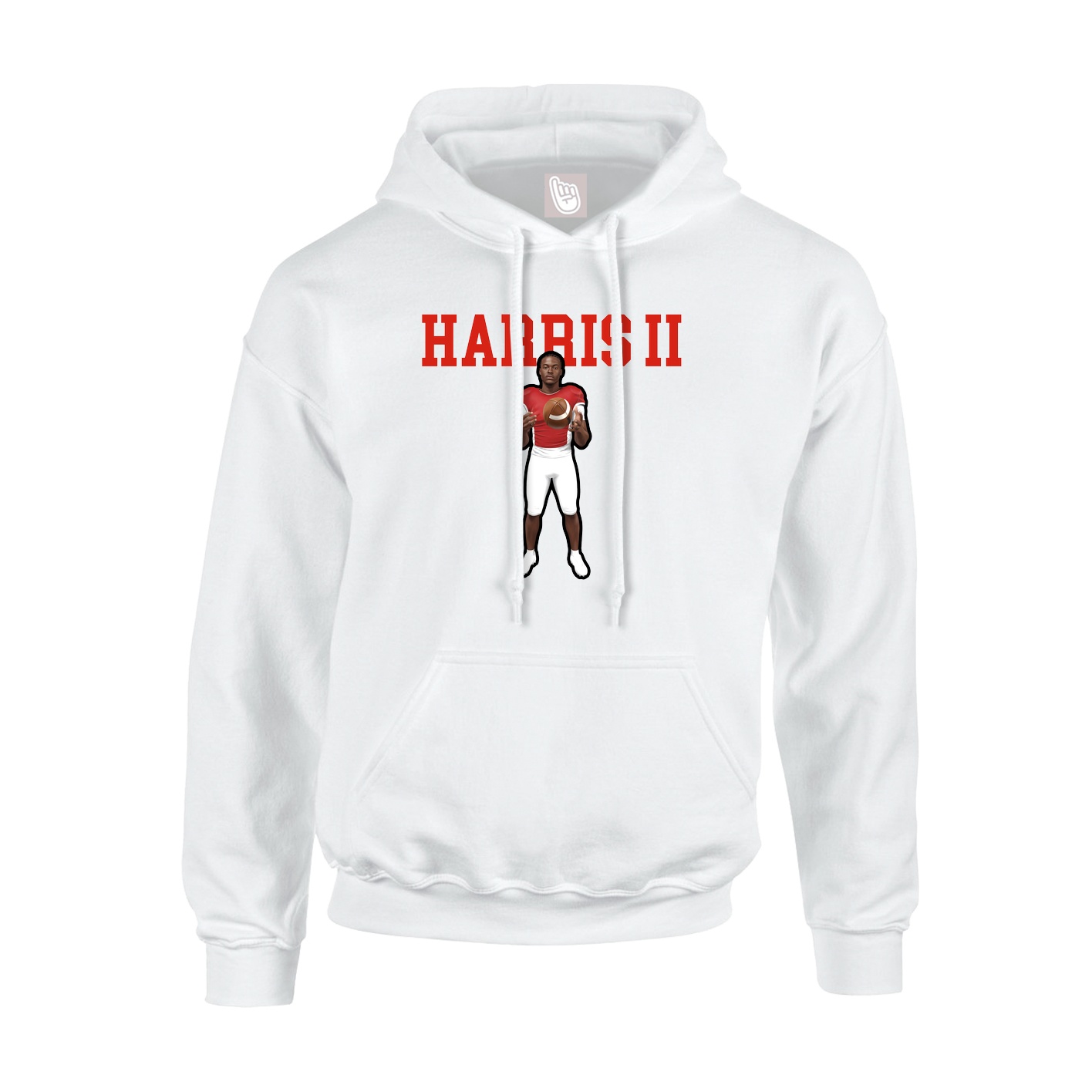 Hoodie — Shirsey in White