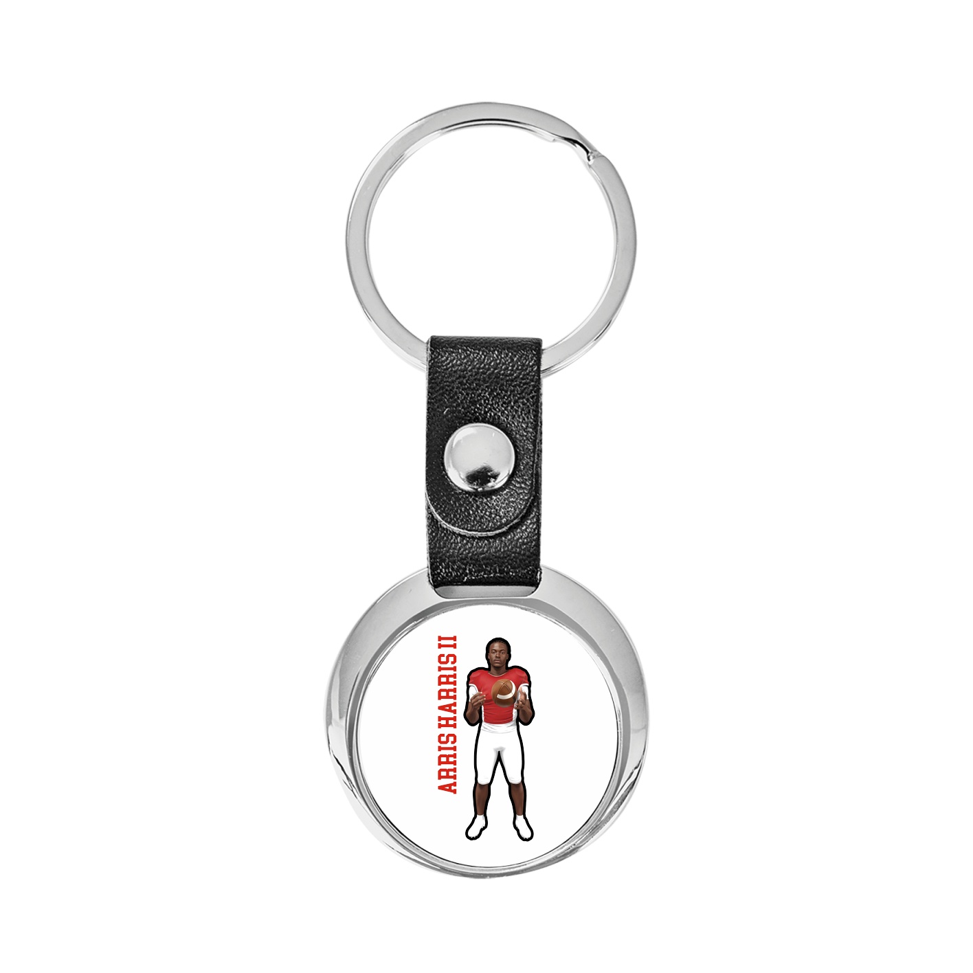 Key Chain — Name Vertical in Classic