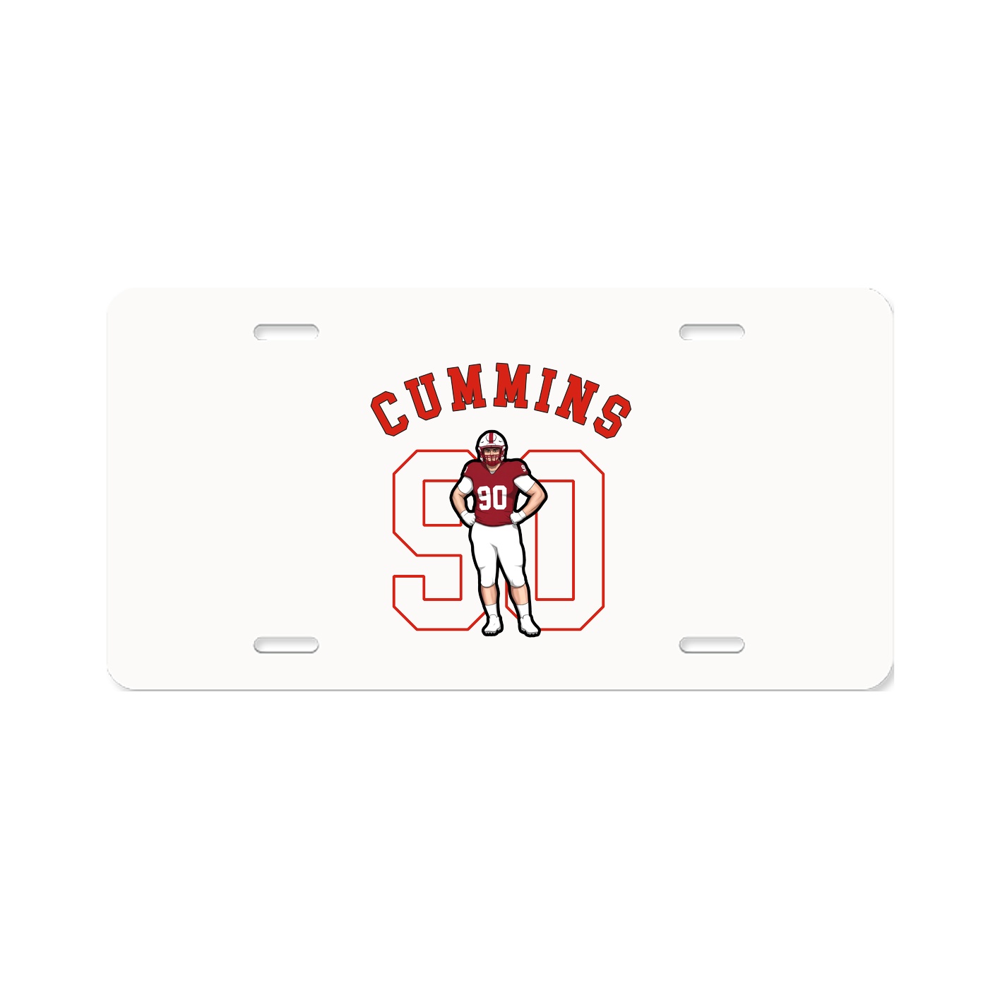 License Plate — Shirsey Arch in Classic