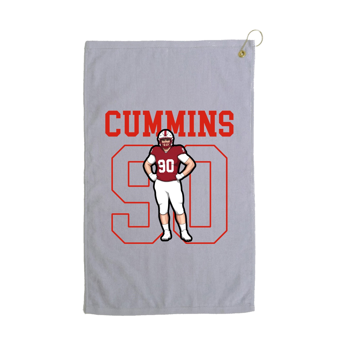 Golf Towel — Shirsey in Grey