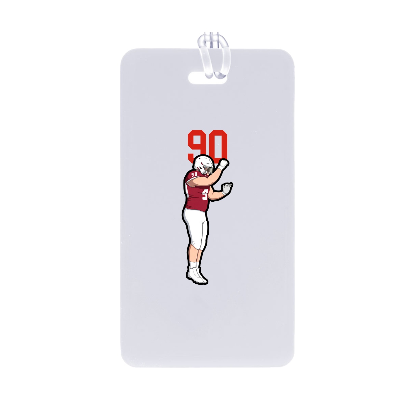 Bag Tag — Number Top in Classic
