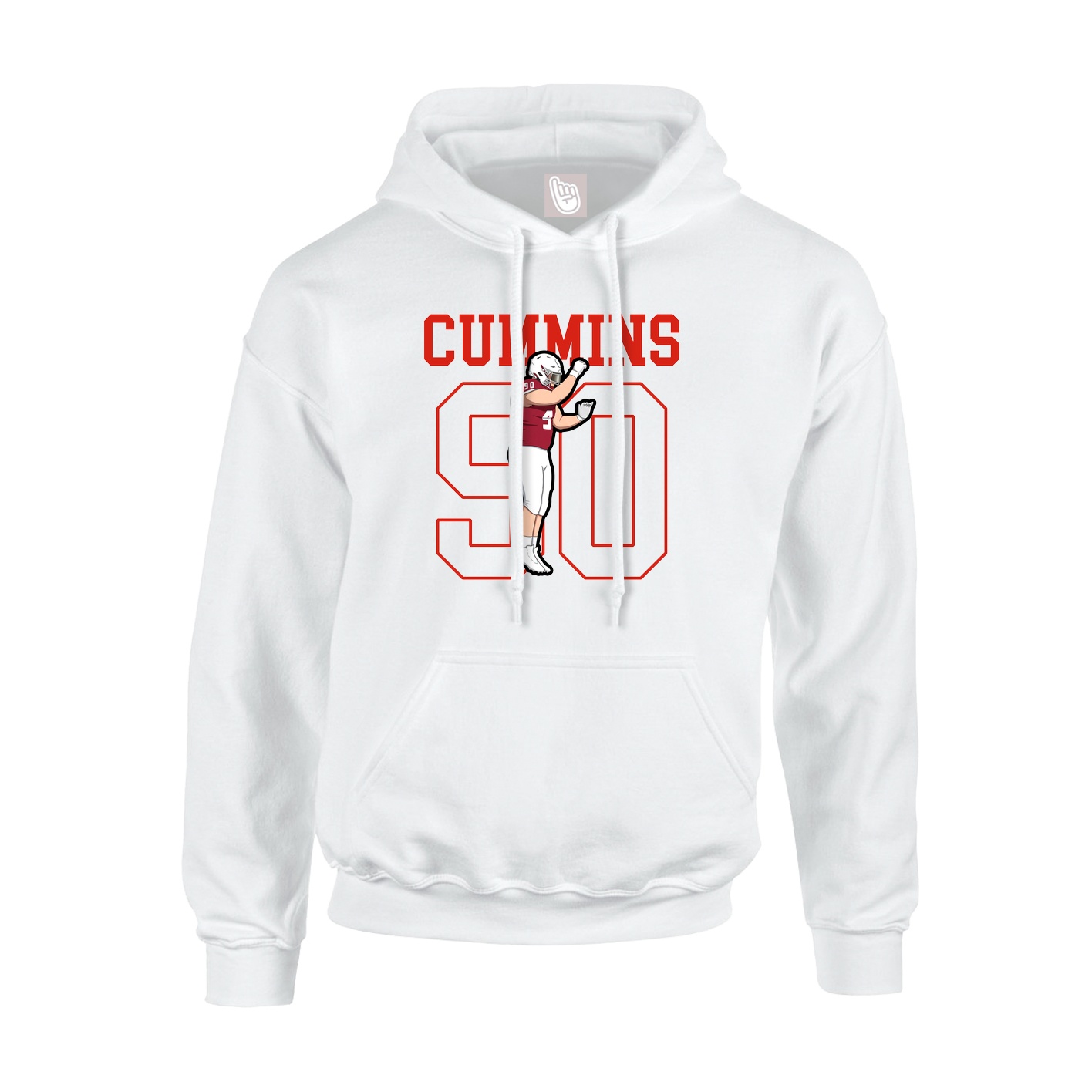 Youth Hoodie — Shirsey in White