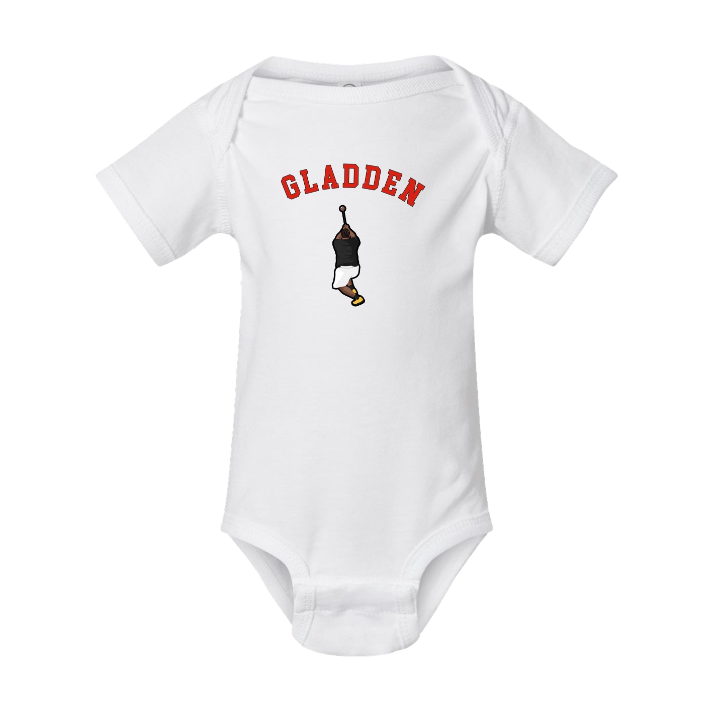 Baby Onesie — Shirsey Arch in White