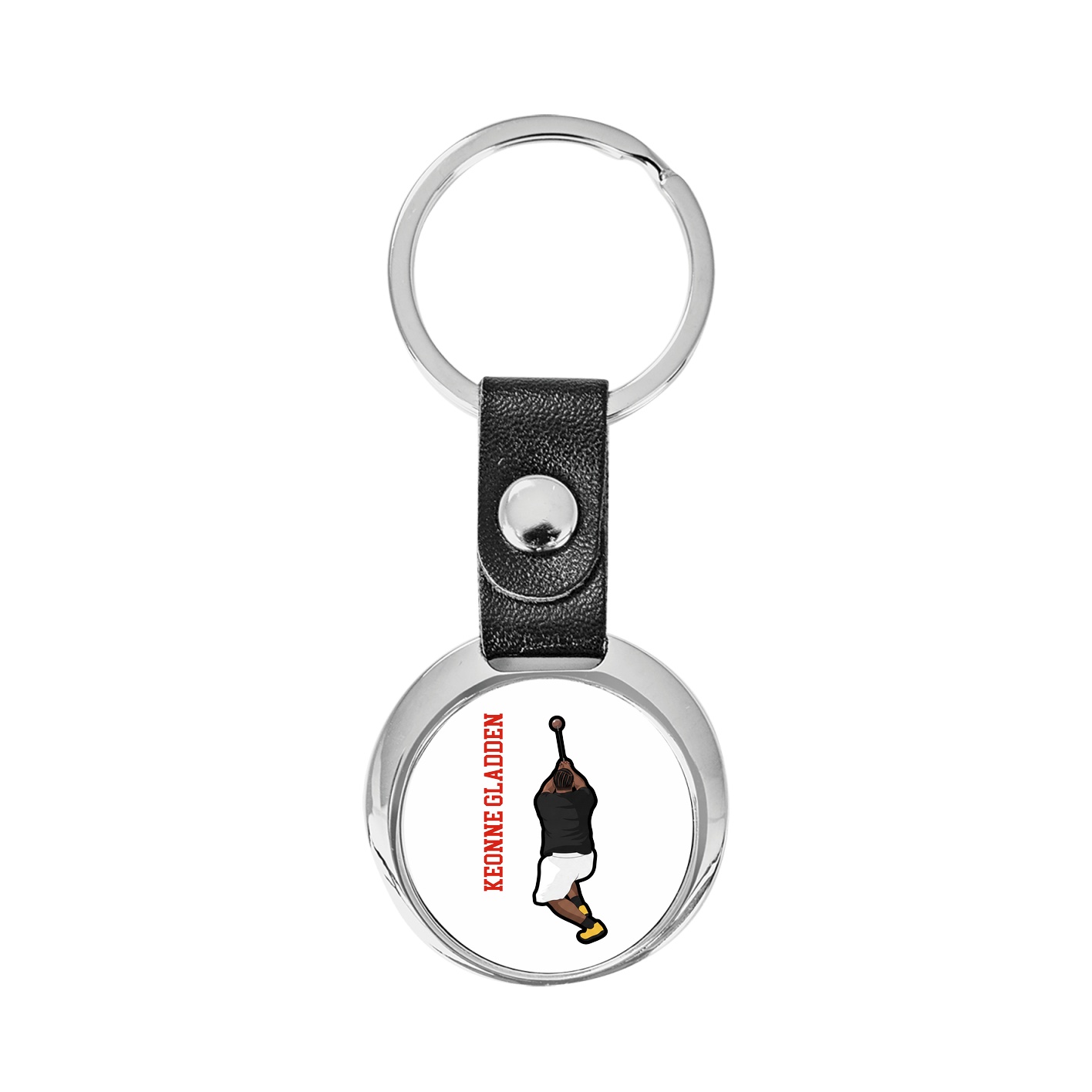 Key Chain — Name Vertical in Classic