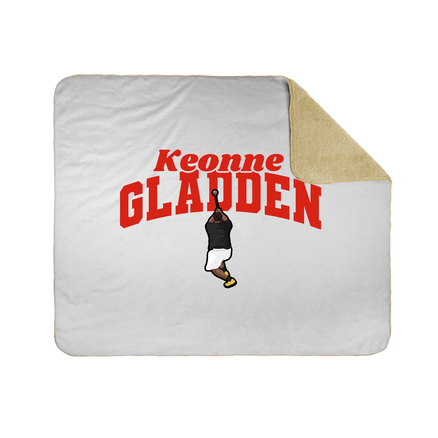 Throw Blanket — Signature Arch in White