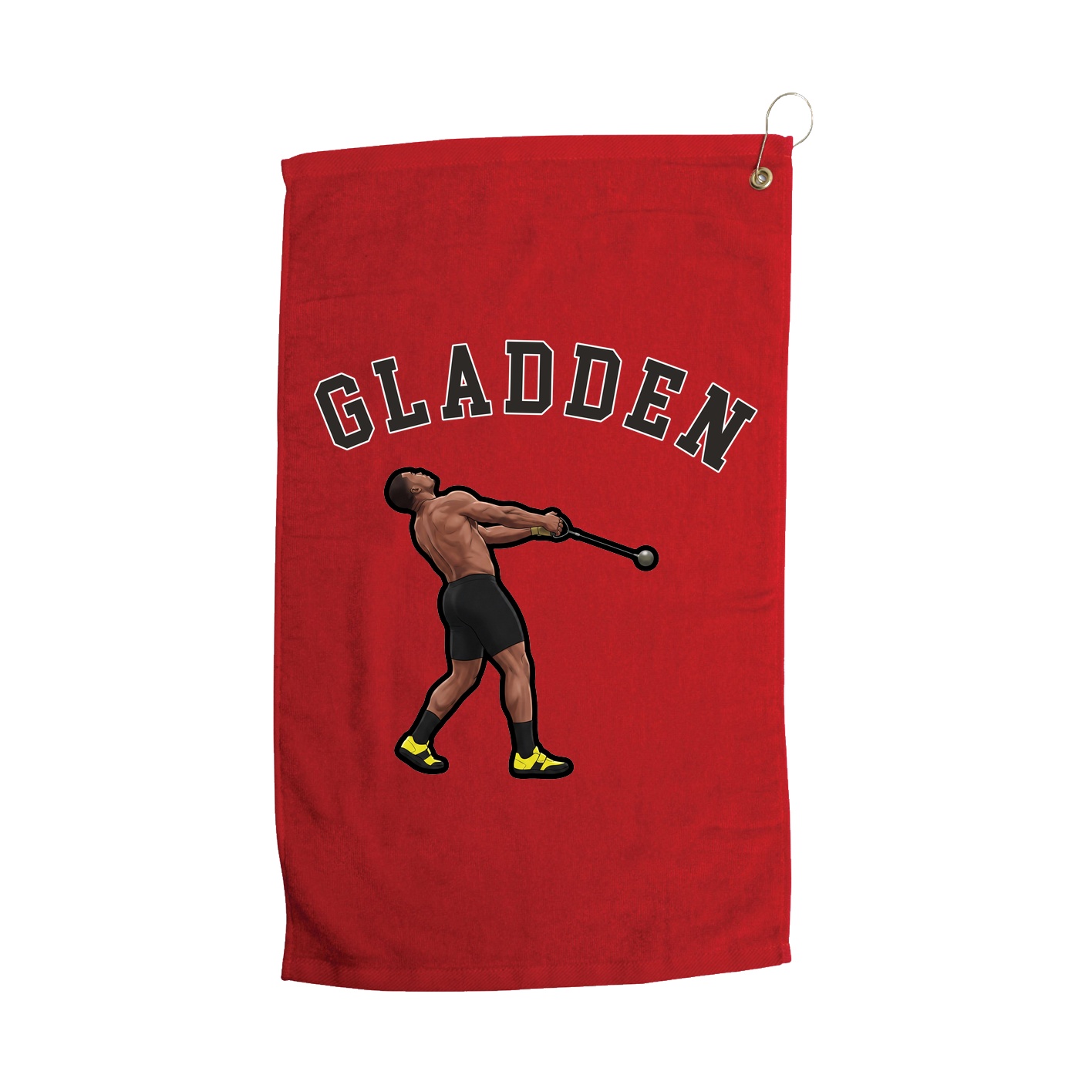 Golf Towel — Shirsey Arch in Red