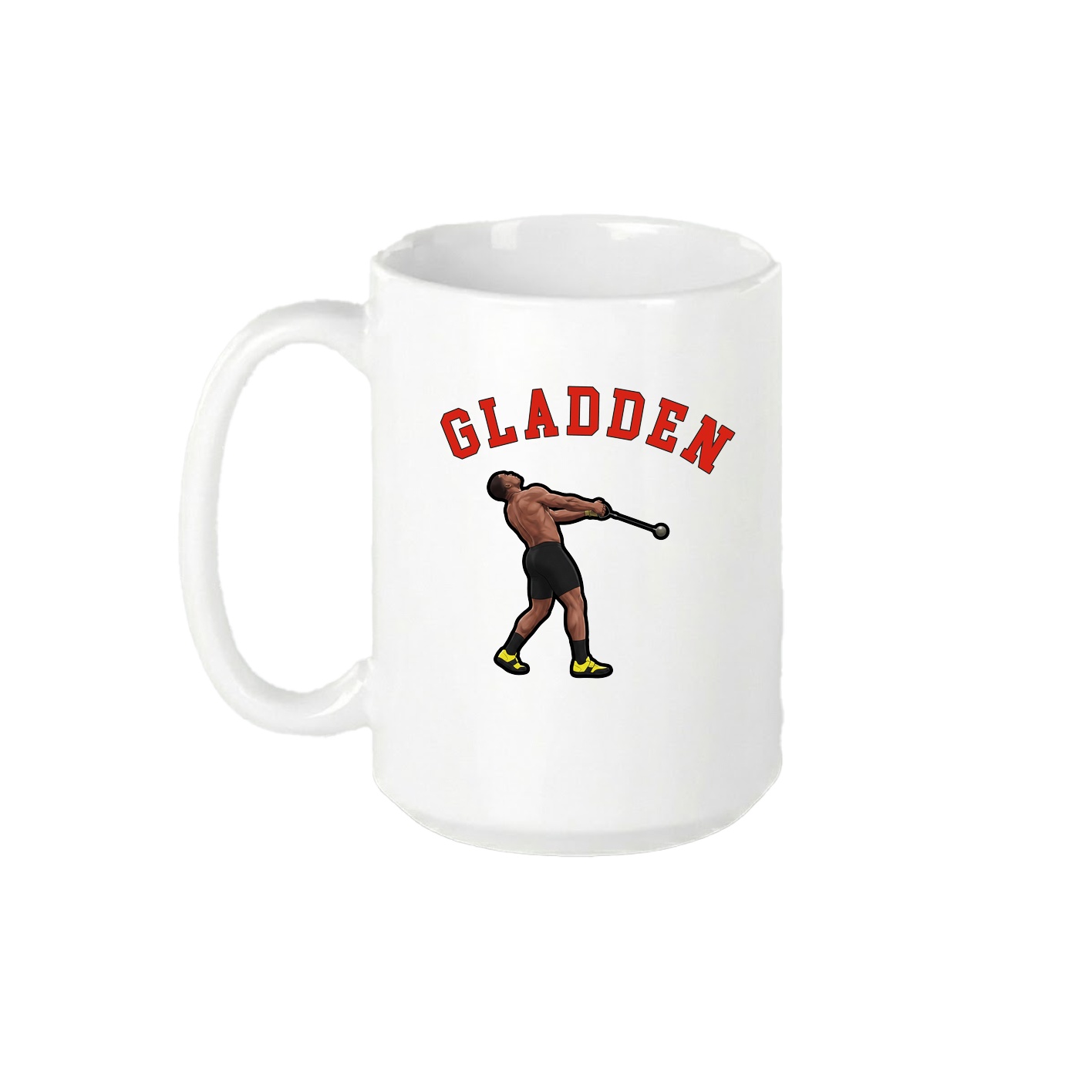 15oz Coffee Mug — Shirsey Arch in White