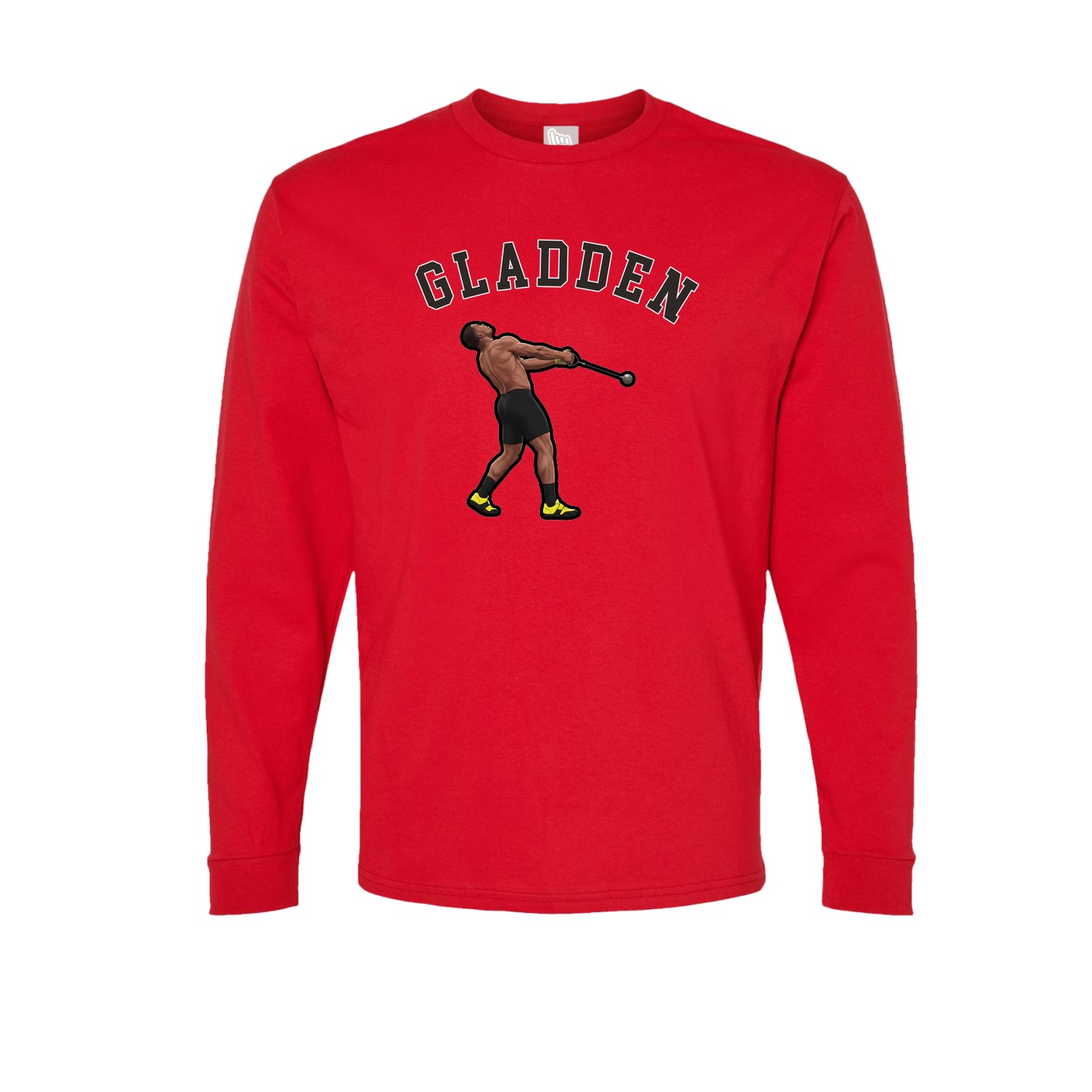 Long Sleeve Tee — Shirsey Arch in Red