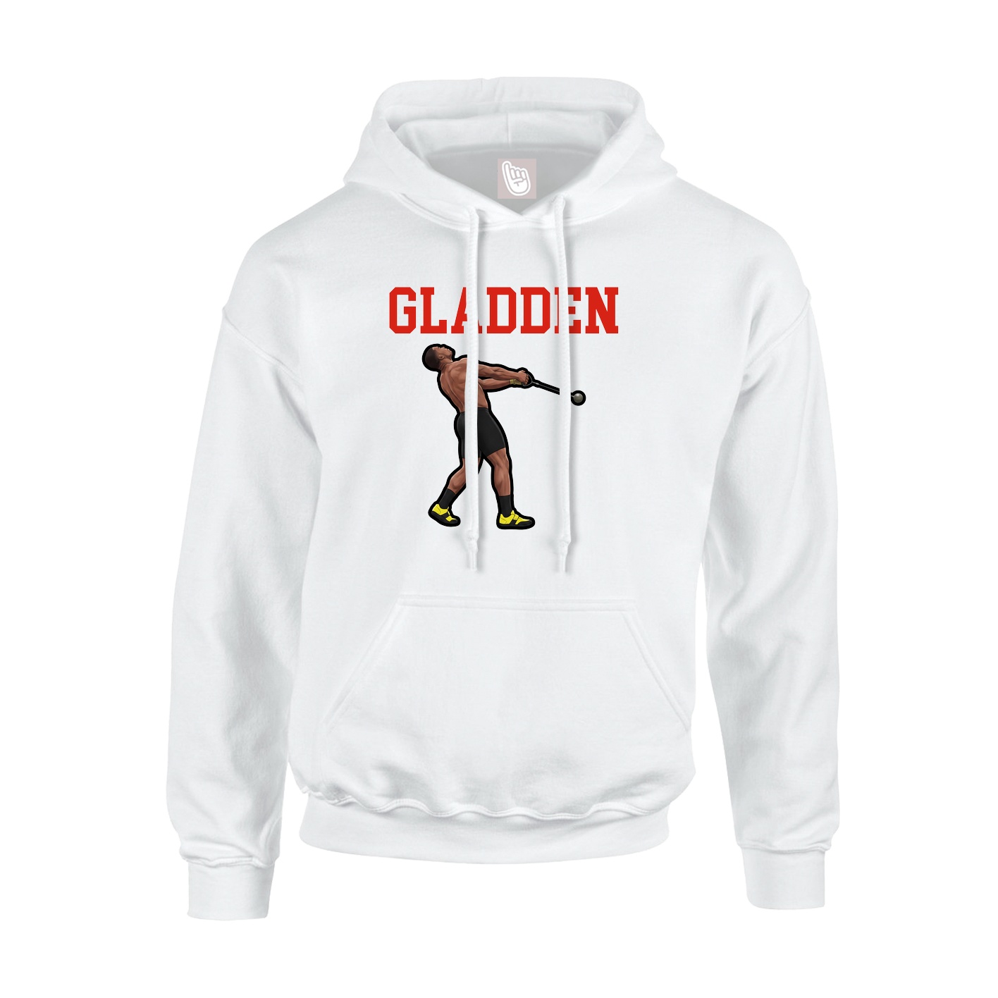 Hoodie — Shirsey in White