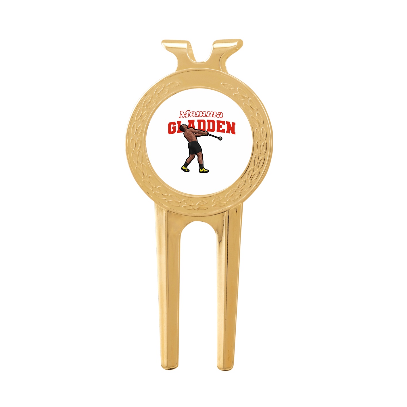 Divot Tool with Ball Marker — Mothers Day Block in Classic