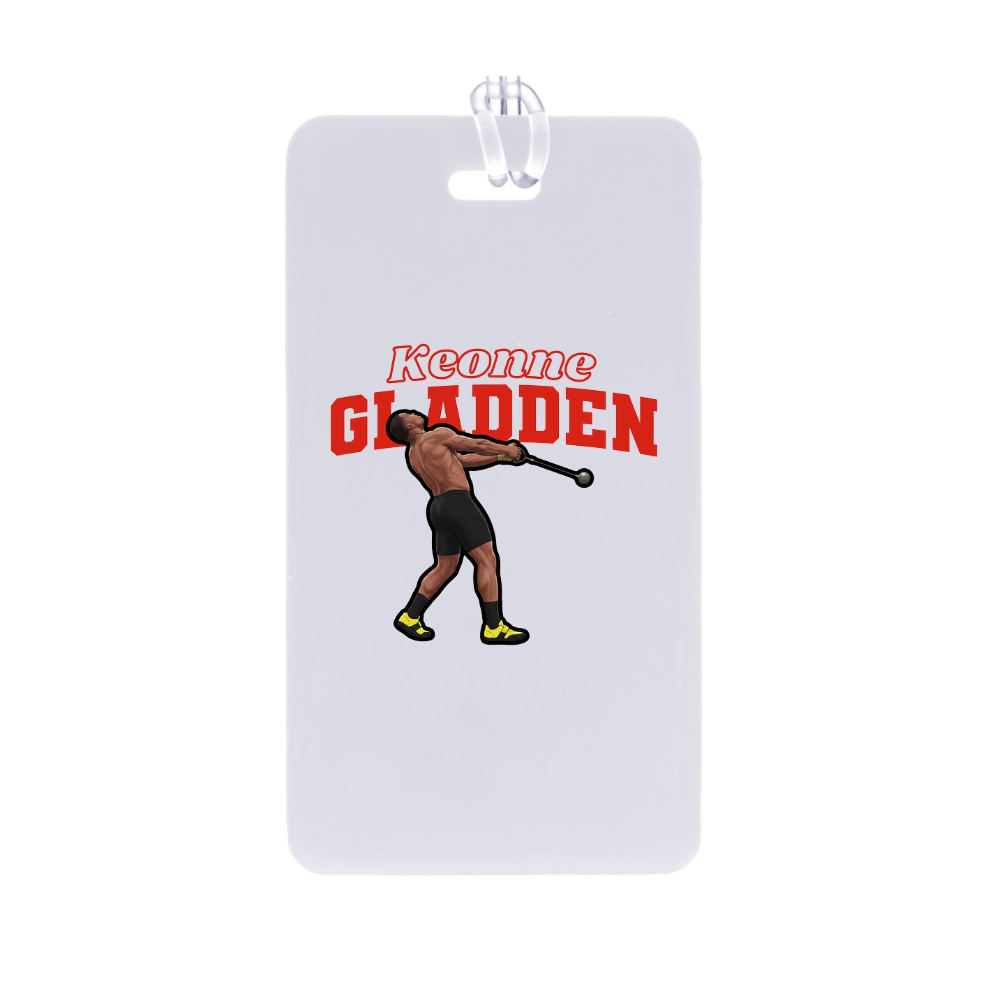 Bag Tag — Name Arch in Classic