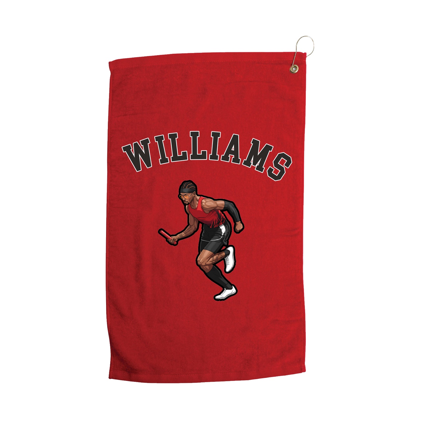 Golf Towel — Shirsey Arch in Red