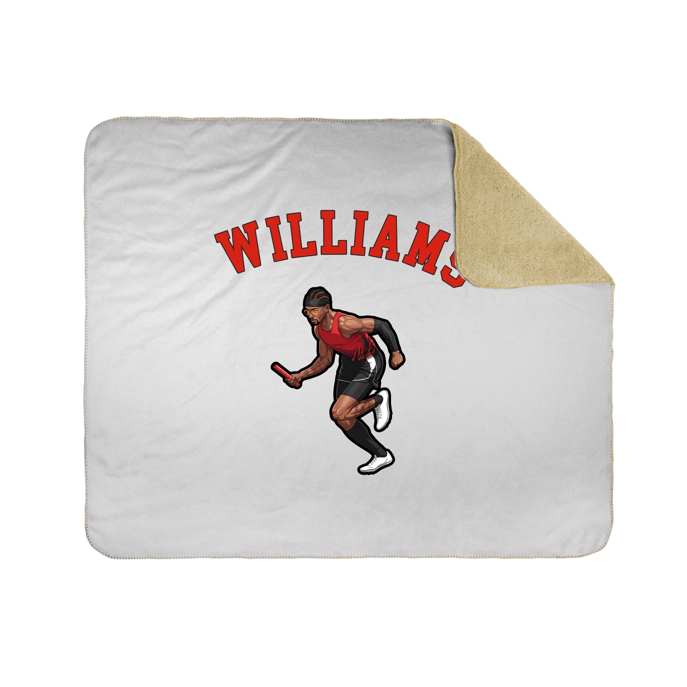 Throw Blanket — Shirsey Arch in White