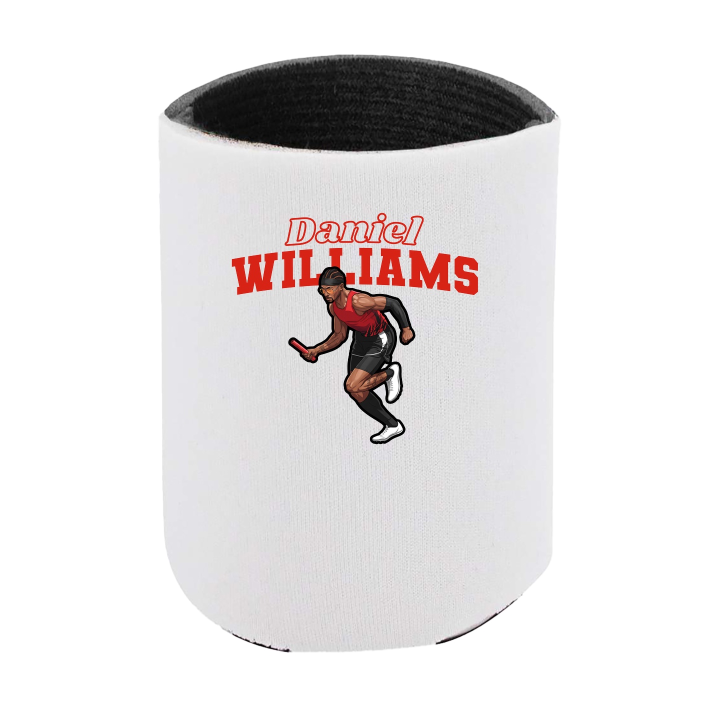 Can Holder — Name Arch in White