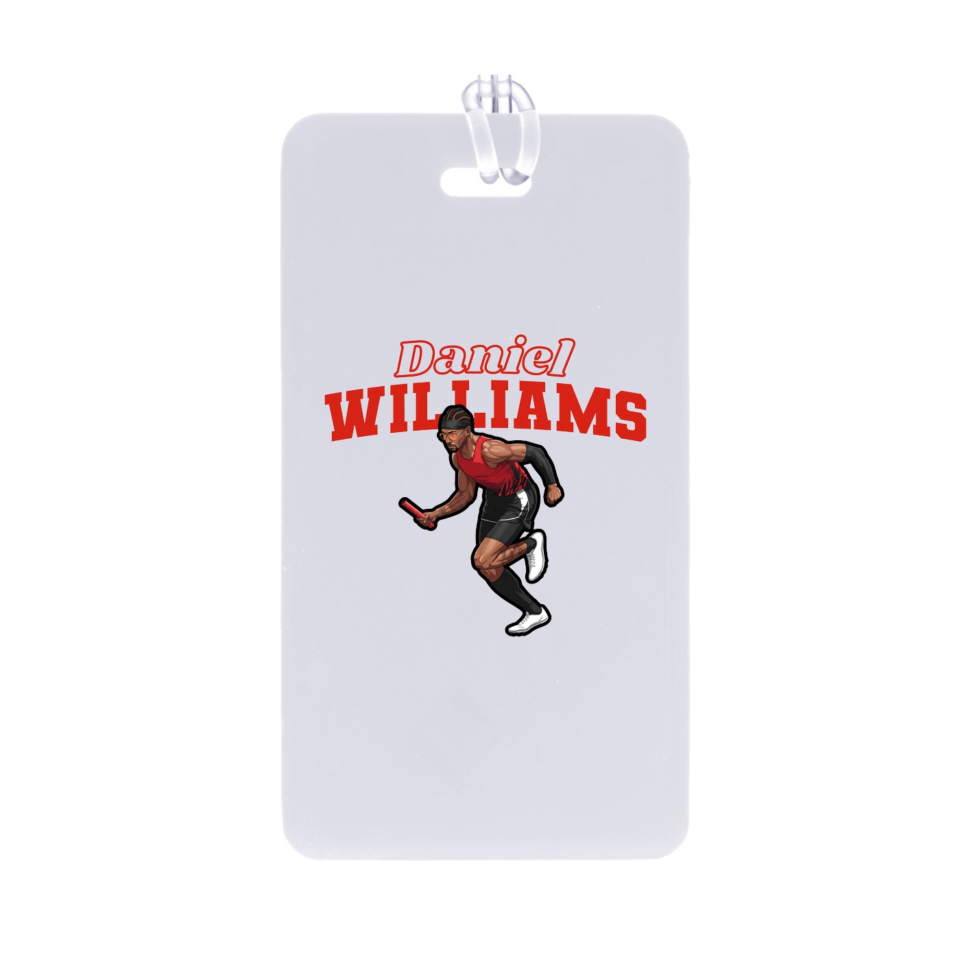Bag Tag — Name Arch in Classic