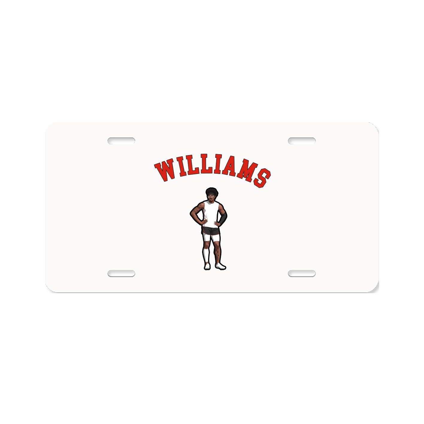 License Plate — Shirsey Arch in Classic