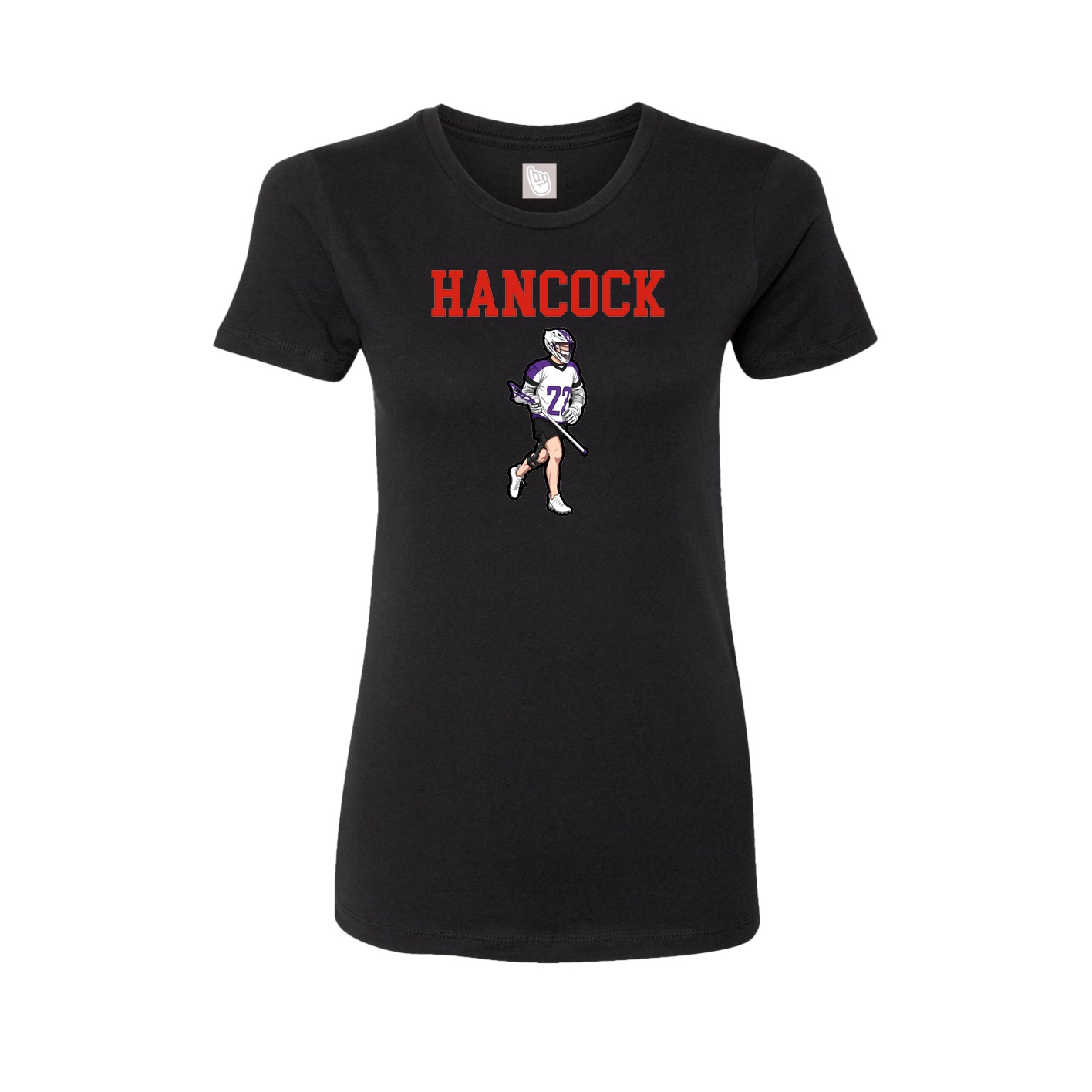 Fitted Women's Tee — Shirsey in Black