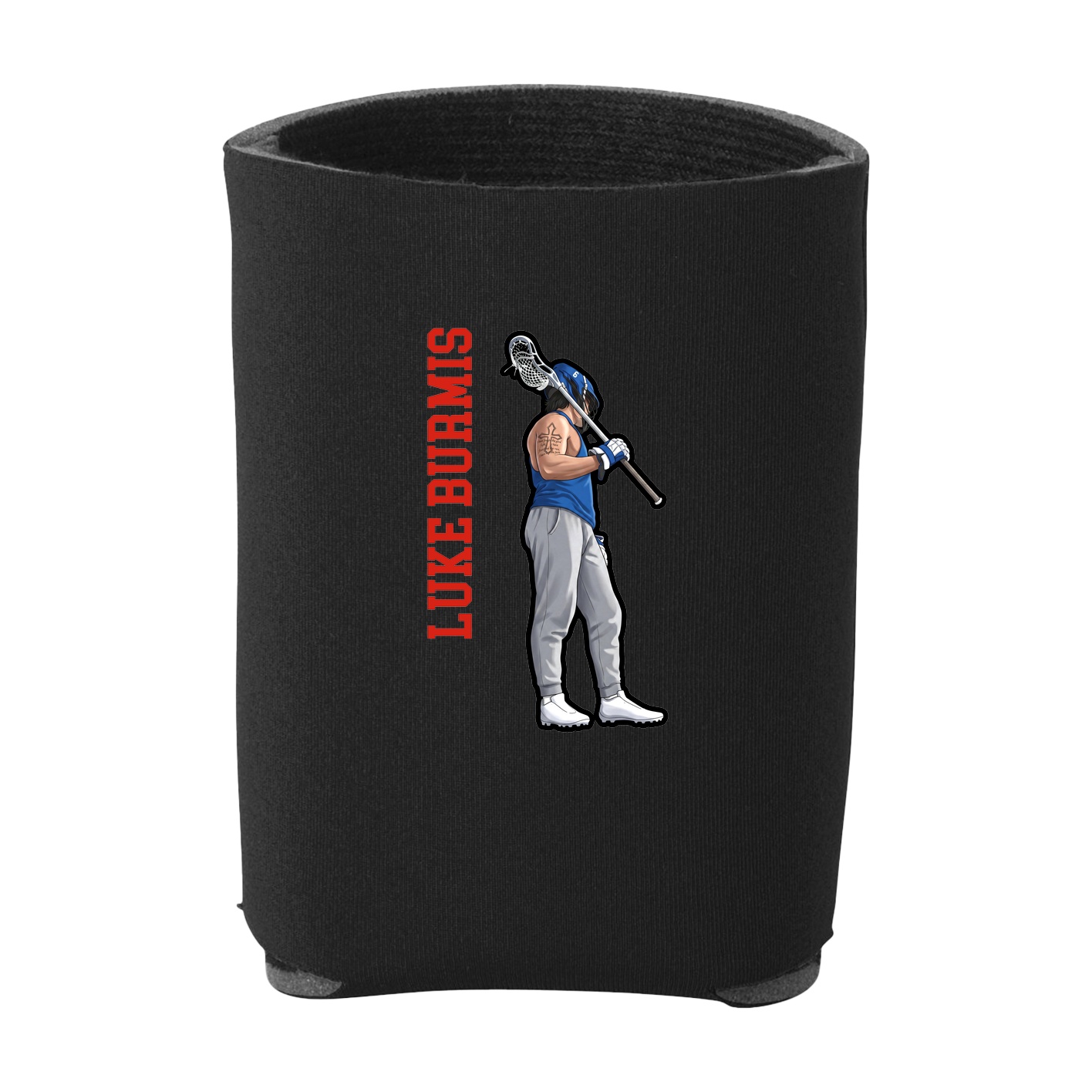 Can Holder — Name Vertical in Black