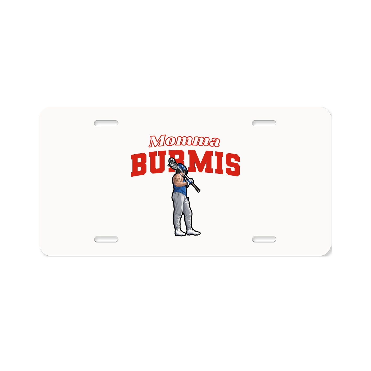 License Plate — Mothers Day Block in Classic