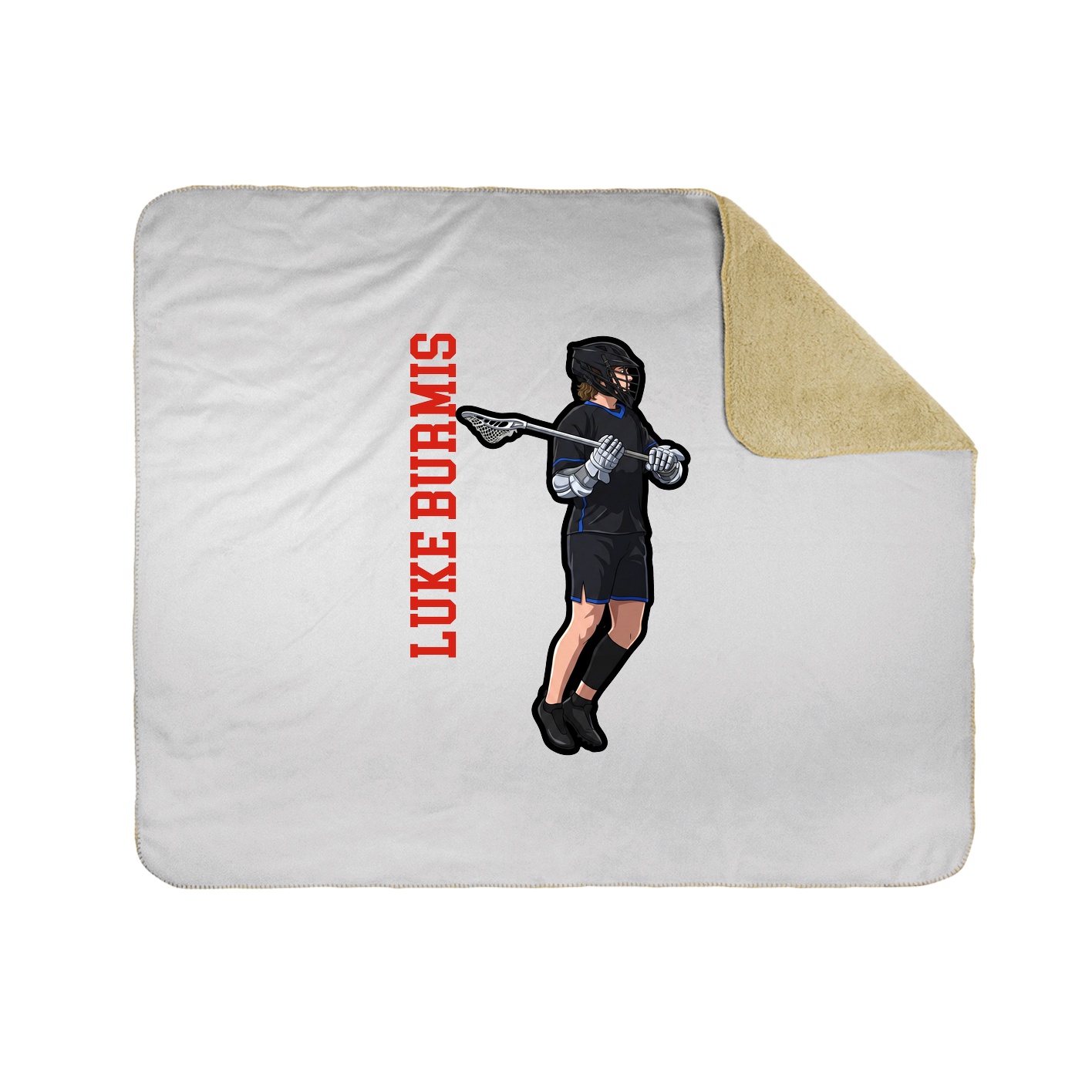50x60 Sherpa Lined Throw Blanket