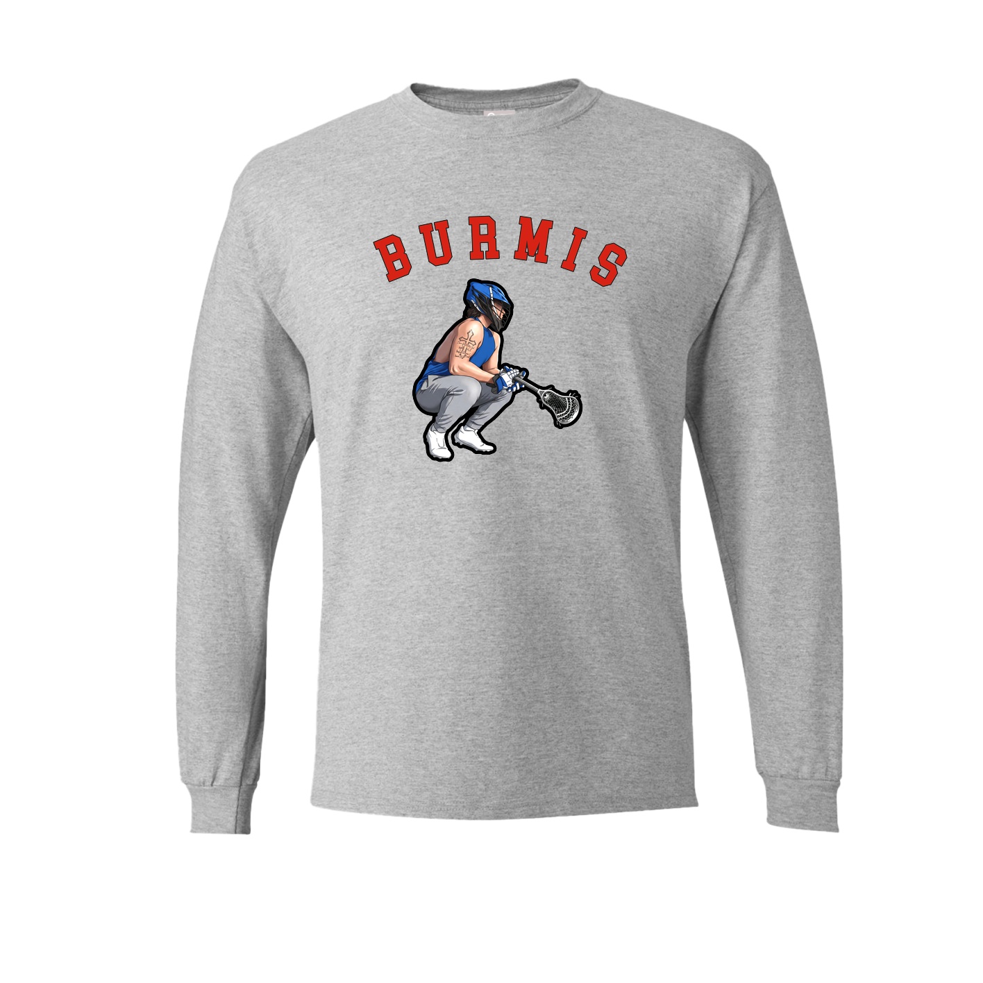 Long Sleeve Tee — Shirsey Arch in Grey