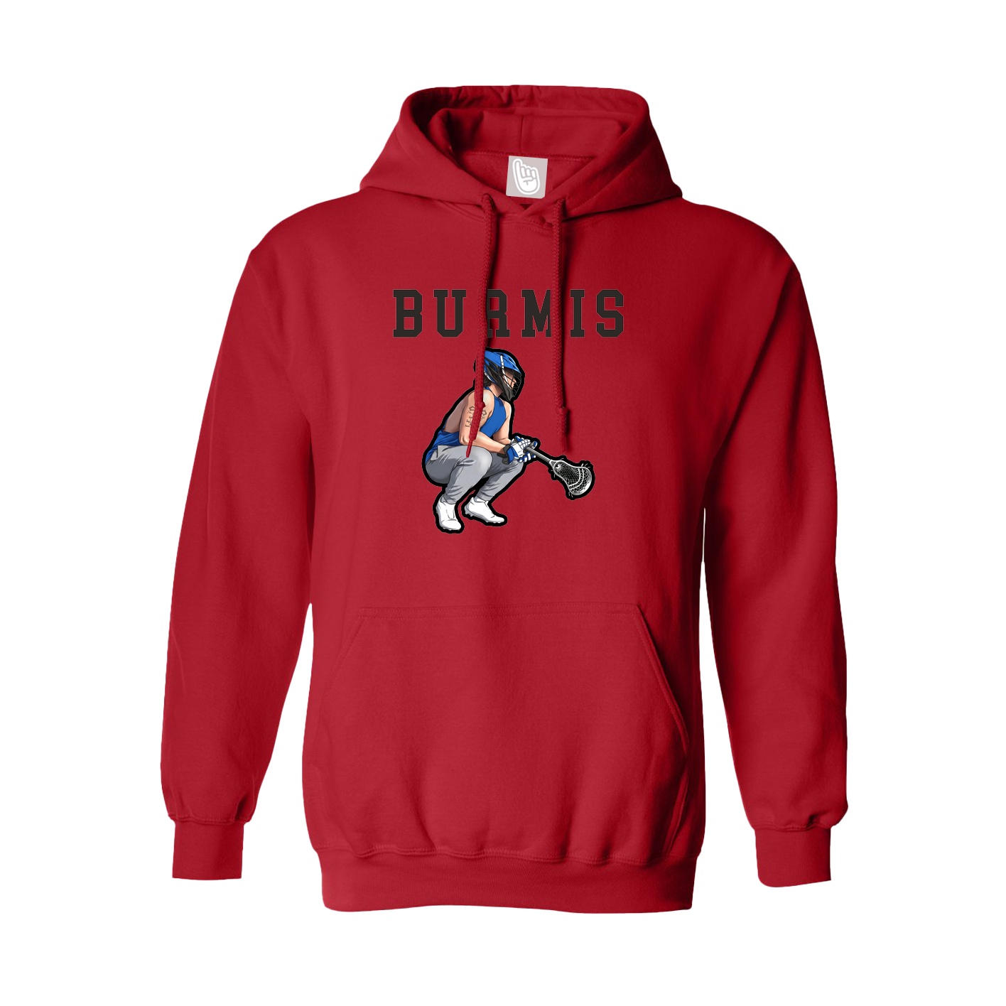 Hoodie — Shirsey in Red